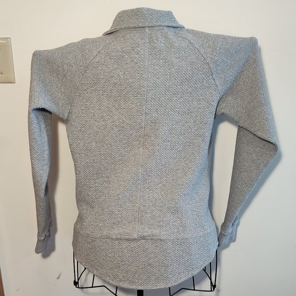 Karissa & Me gray, waffle knit jacket, excellent condition, size S - Picture 2 of 5